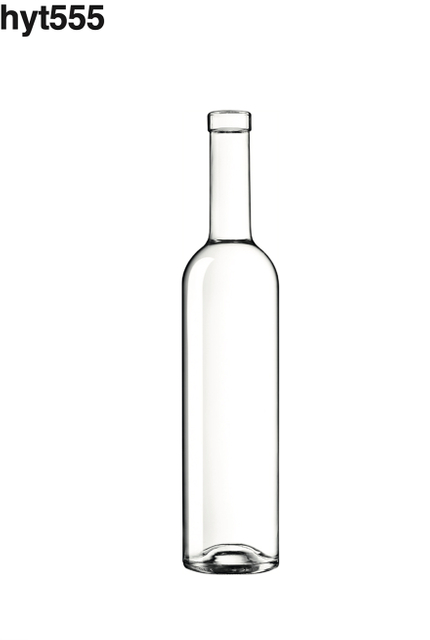 Bouteille de vodka à long col de 750 ml pour le vin