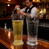 Verre à bière à motif d'arche classique, tasse à jus de 400ml, ustensiles de bar