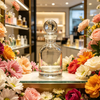 Flacon de parfum en verre transparent avec bouchon rond pour usage aromathérapie à domicile